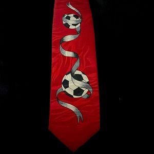 Vintage City One Soccer Ball Neck Tie